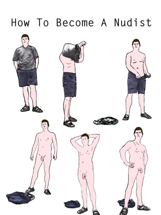 graphichowtobecomeanudist