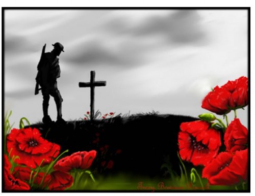 RemembranceDayPoppySilhouette