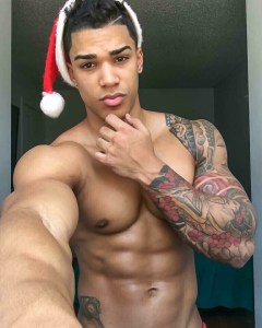 XmasOpenessTeenHSantaHat